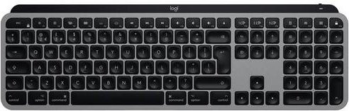 Logitech MX Keys for Mac Bluetooth Tastatur QWERTZ Deutsch Space Grau - Bild 1