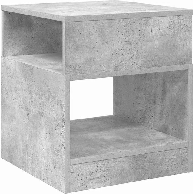 vidaXL Beistelltisch in Grau aus Holzwerkstoff, B/T/H: 40,0 x 40,0 x 45,0 cm - Bild 1