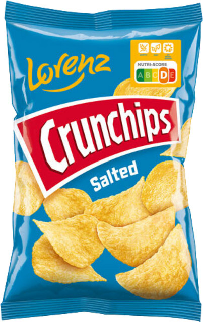 Lorenz Crunchips Salted 150 g - Bild 1