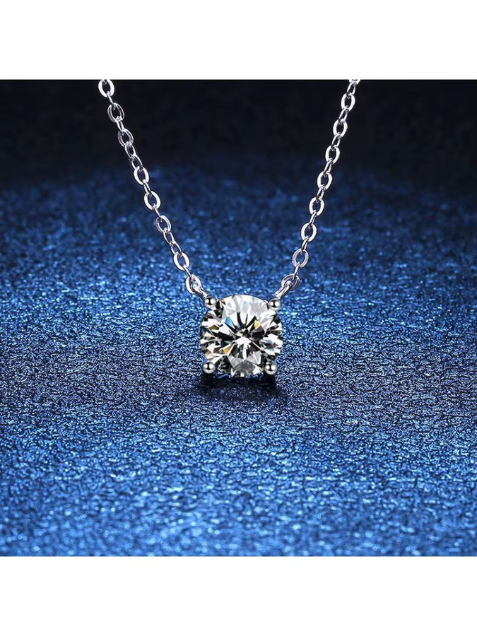 Halskettenanhänger 925 Sterlingsilber, 5A-Zirkon, Damen - Bild 4