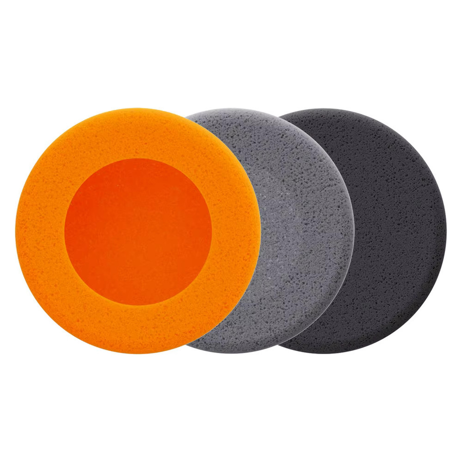 FIIO HS-EH11A Ersatz-Schaumstoff-Ohrpolster für FIIO EH11 Kopfhörer in Schwarz, Orange und Grau - Bild 3