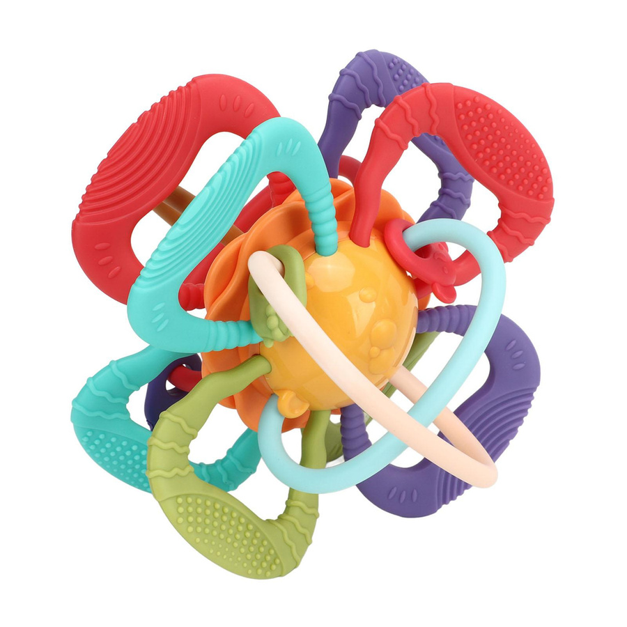 Manhattan Toy Fishine Beißring Bunt / Mehrfarbig Kunststoff - Bild 2