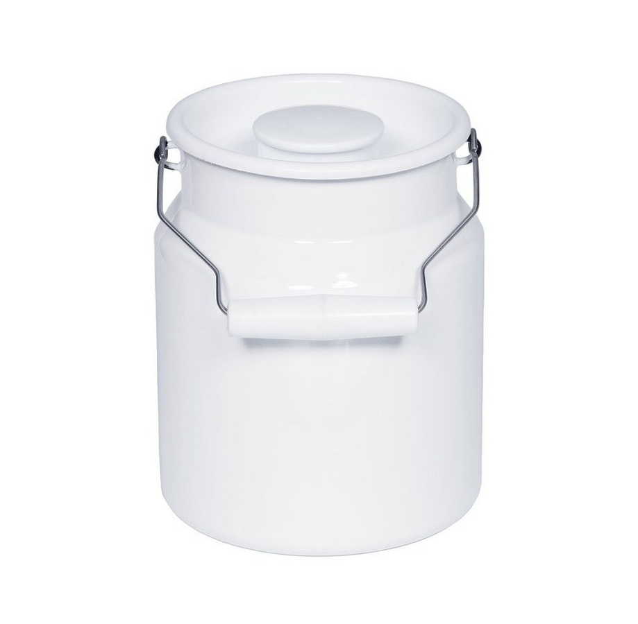 Riess Tragkanne Classic Weiß aus Emaille, 3,0 l - Bild 1