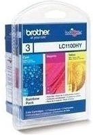 Brother LC1100HYRBWBPDR Rainbowpack Tintenpatronen Set in Cyan, Magenta und Gelb für MFC-5890CN, MFC-6490CW, MFC-6890CDW und DCP-6690CW - Bild 1