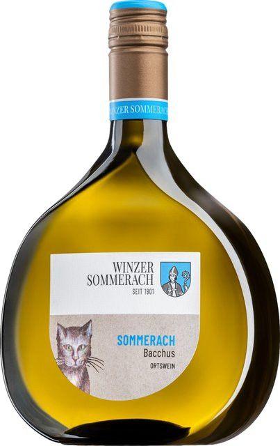 Winzerkeller Sommerach eG Bacchus Weißwein, Franken, 2025, fruchtig & aromatisch, 11,0 %, 0,75 l - Bild 1
