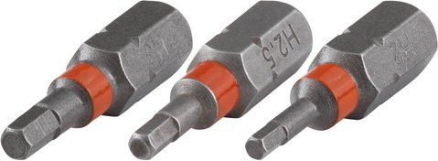 Wolfcraft Solid-Bit 1339000 Schraubendreher-Bit Sechskant in Grau - Bild 1