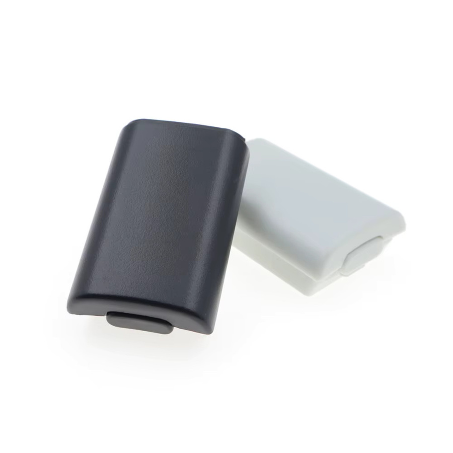 TingDong Batterie-Rückabdeckung für Xbox 360 Wireless Controller, AA Batteriehalter Gehäuseabdeckung, Farbe: Weiß - Bild 2