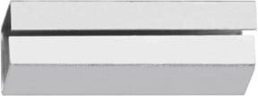 edi Ausgleichshülse für Vierkantstift 0554, 8/9mm, verzinktes Eisen, Silber - Bild 1