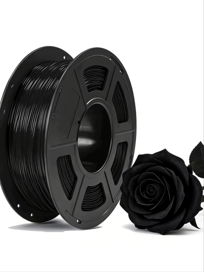 Filajoy3D PLA-Seidenfilament für FDM 3D-Drucker, 1,75 mm, Schwarz - Bild 4