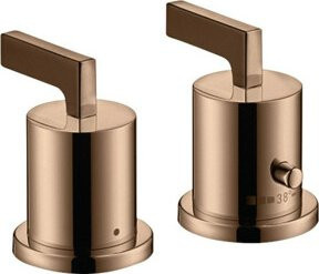 Hansgrohe Axor Citterio Fertigmontageset Waschtischarmatur in Gold poliert - Bild 1