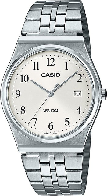 Casio Armbanduhr, Quarz, Edelstahl, 35 mm, Herren - Bild 1