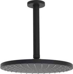 Hansa HANSAVIVA Regendusche für Deckenmontage, rund, Mattschwarz, Durchmesser: 25,0 cm - Bild 1