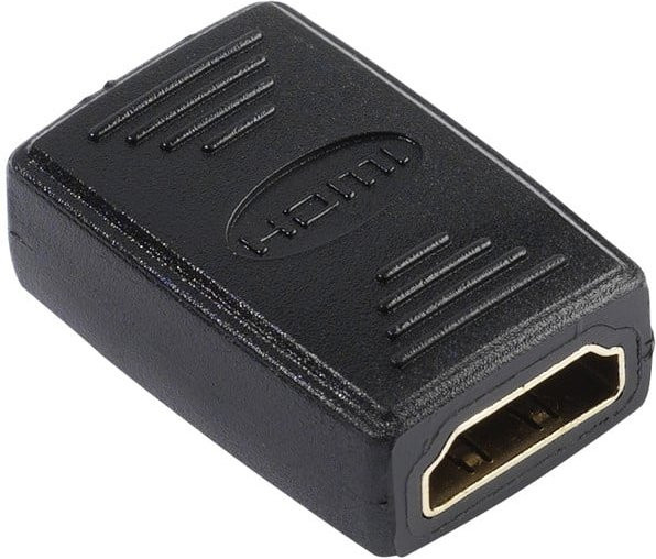 Vivanco HDMI Adapter Schwarz (47076) - Bild 1