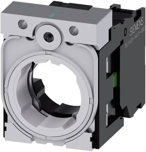 Siemens Halter für 3 Module aus Metall in Silber - Bild 1