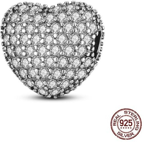 Lily there Clip-Charm, 925 Silber, Zirkonia, Perle, Damen - Bild 1