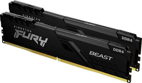 Kingston FURY Beast DDR4 RAM Kit 64 GB (2 x 32 GB) 3600 MHz DIMM 288-Pin Schwarz - Bild 2