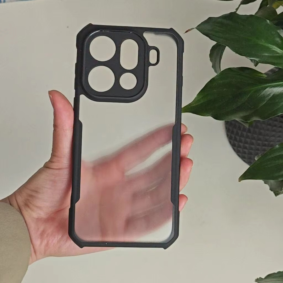 XUNDD Schutzhülle für OPPO Find X9 Pro mit Laser-Muster und Kameraschutz in Schwarz - Bild 2