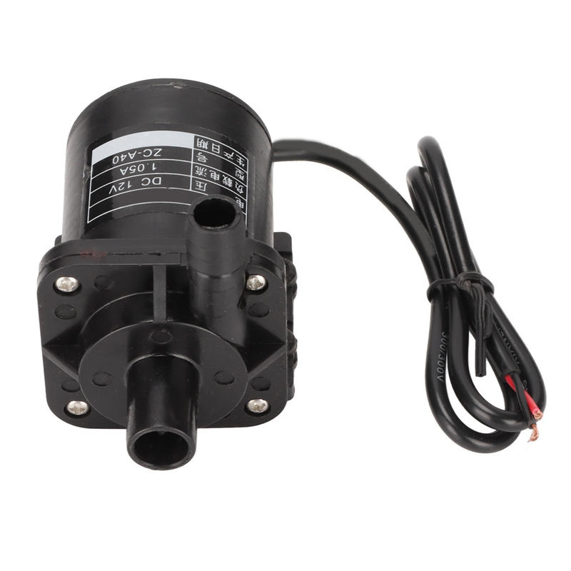 KONNWEI Ultra leise Tauchpumpe DC12V in Schwarz mit Keramikgehäuse für Aquarium und Teich - Bild 3