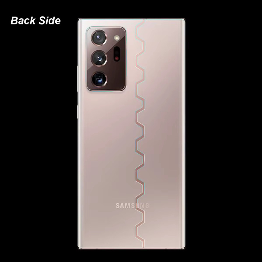 2er-Set TPU Hydrogel Displayschutzfolie für Samsung Galaxy S25 Ultra, S24 Ultra, S24 Plus und S23 Ultra, transparent, 2in1 Schmetterling Schutzfolie für Vorder- und Rückseite - Bild 3