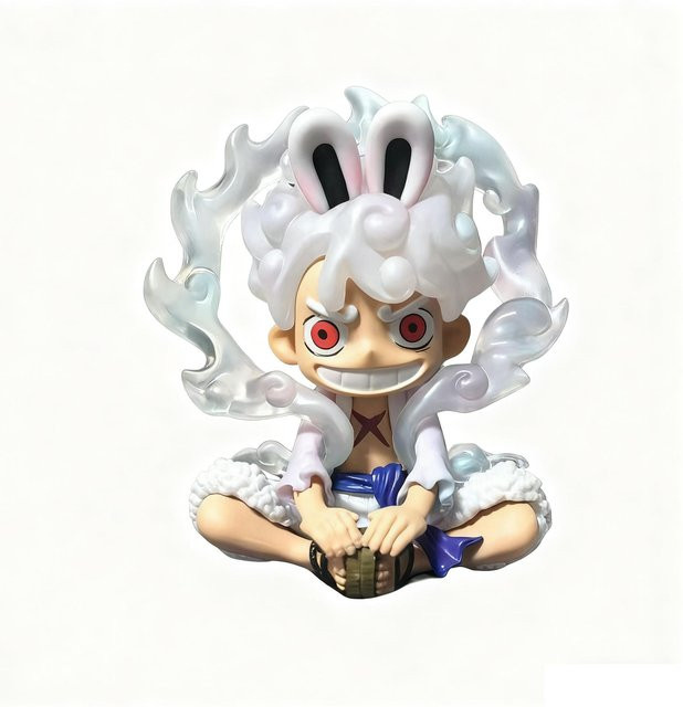 Fashnics One Piece Anime Luffy Actionfigur PVC Statue 9cm - Bild 1