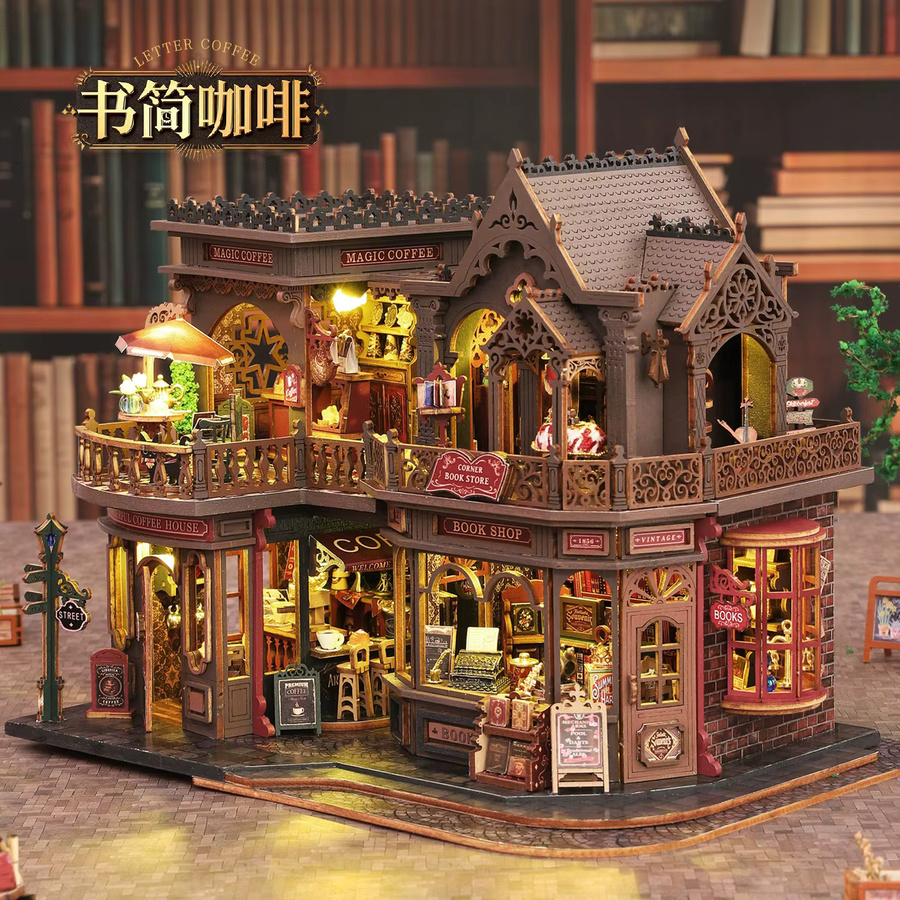 StartCabin DIY Große Puppe Haus, Holz Miniatur Möbel Puppenhaus, Modell Montage Spielzeug - Bild 2