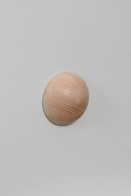 Dieda Endkappe aus Buche für Holzhandlauf, Farbe Braun, Durchmesser: 52 mm - Bild 1