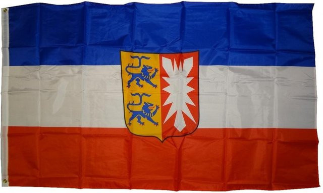 Flagge Schleswig-Holstein von Trends4cents, Multicolor, B x H: 90 x 150 cm - Bild 1