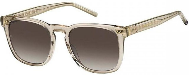 Tommy Hilfiger TH 1887 S Sonnenbrille, Herren, Vollrand, Square, Transparent Beige, Kunststoff - Bild 1
