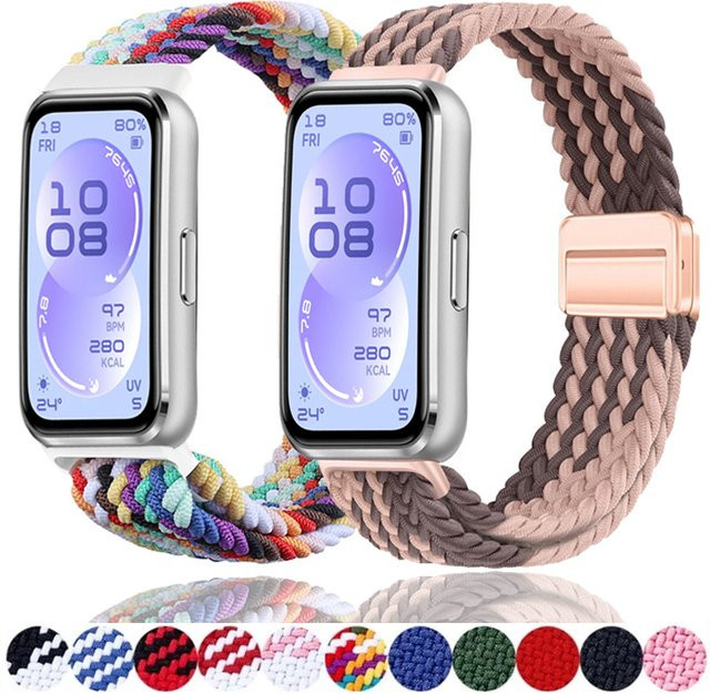 jansin Uhrenarmband Nylon, Multicolor, Unisex - Bild 1