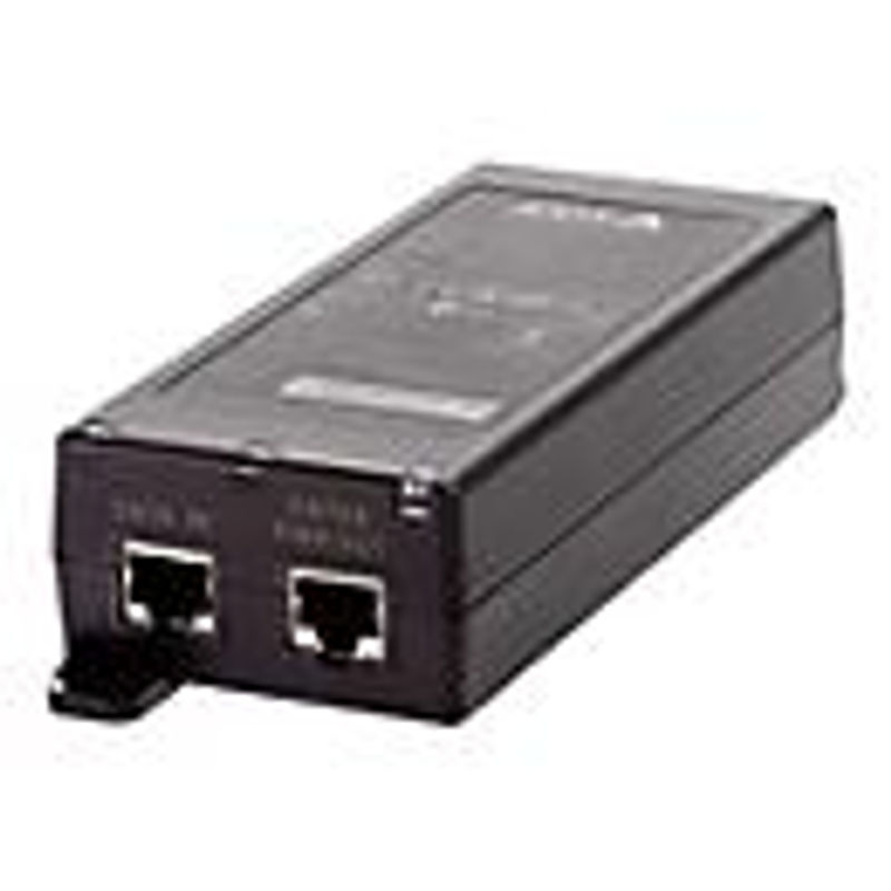 Axis Communications AXIS Midspan Power Injector Schwarz 30 Watt für AXIS P1455-LE und Q60 Series (02208-001) - Bild 2