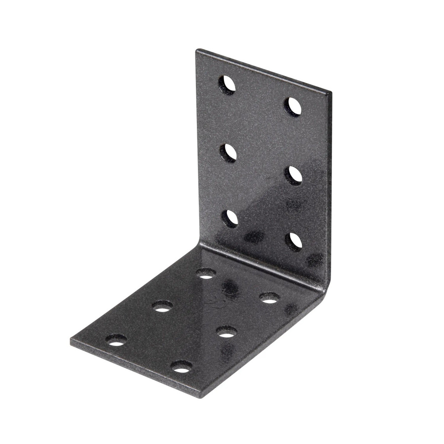 GAH Alberts Duravis Lochplattenwinkel aus Stahl in Schwarzdiamant mit Duplexbeschichtung B/T/H: 60 x 60 x 40 mm - Bild 2