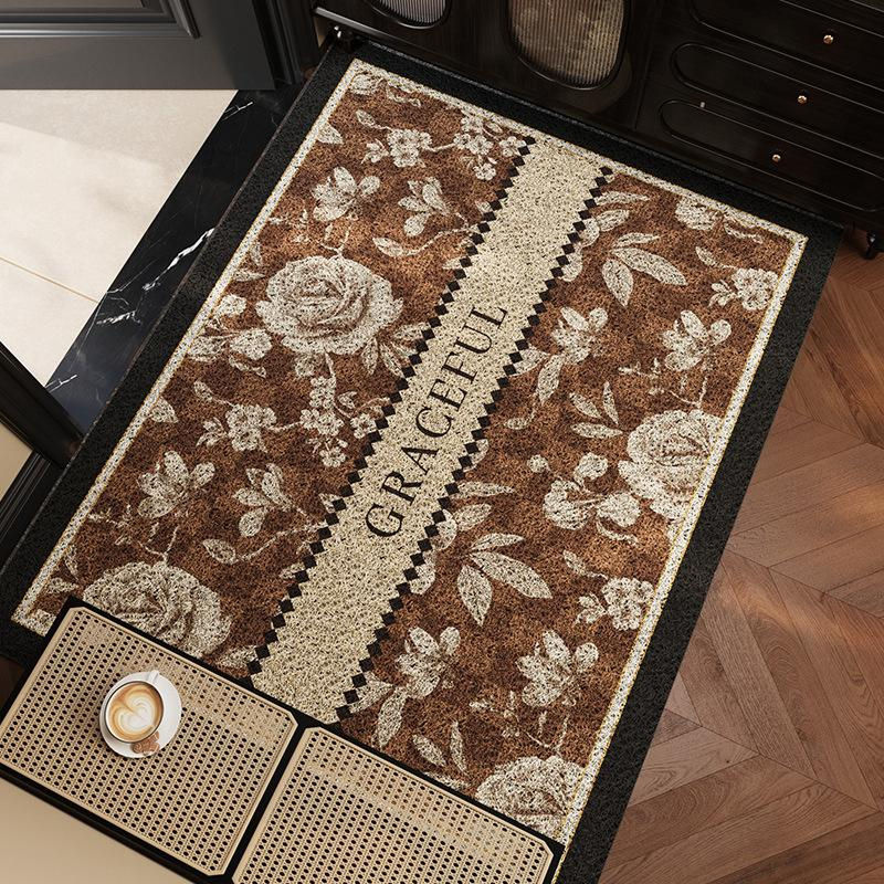 WTEMPO Retro Fußmatte als rutschfeste Eingangstürmatte aus Polyester, B/B: 50 x 80 cm - Bild 2