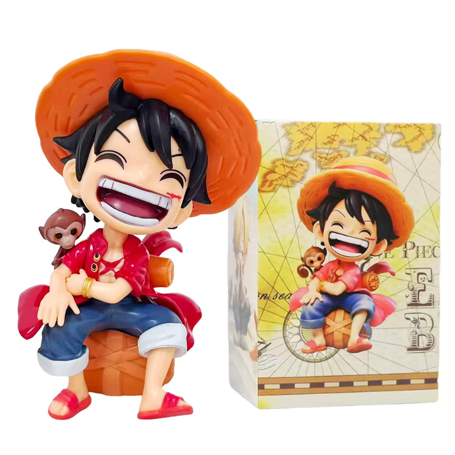 Bandai One Piece Sitzende Luffy-Figur, Einzelfigur, Kunststoff, Bunt / Mehrfarbig - Bild 3