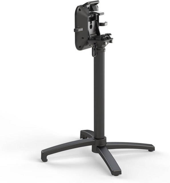 Feros X Cross niedriger Beistelltisch sternförmig in Schwarz und Silber, B/T/H: 40 x 40 x 74 cm - Bild 1
