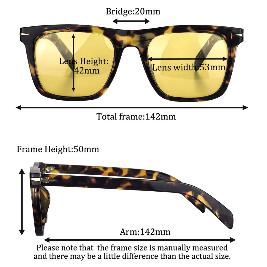 SHINU Korrektionsbrille, Quadratisch, Vollrand, Kunststoff, Herren - Bild 2