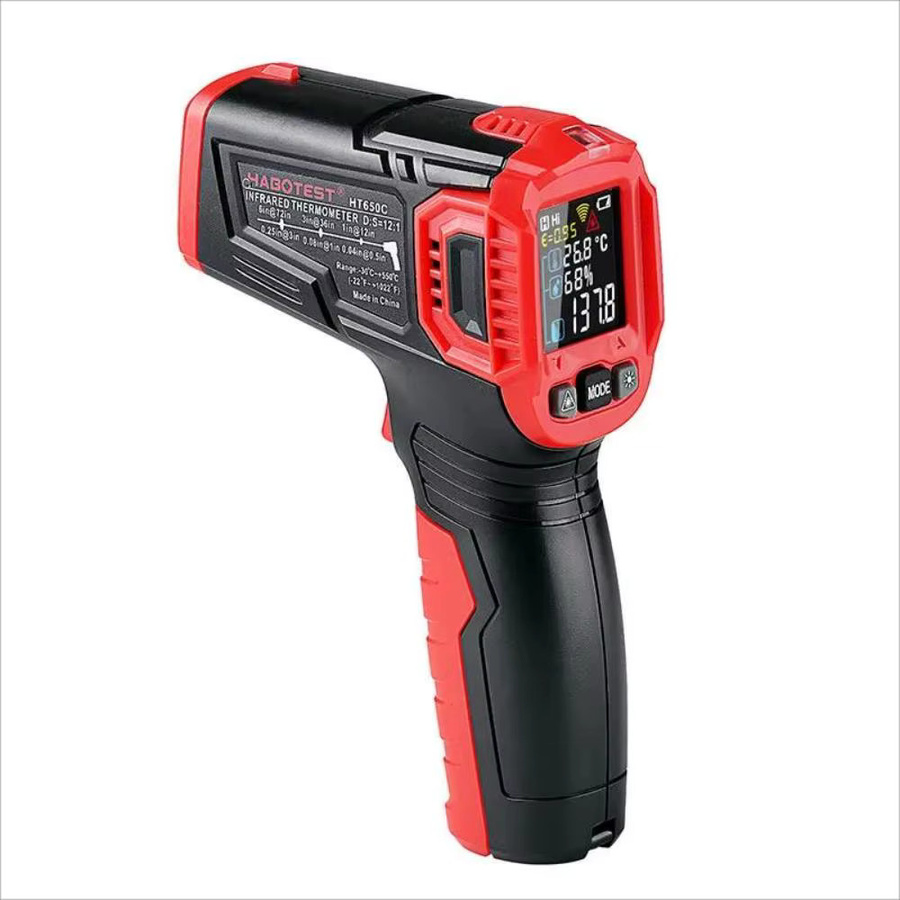HABOTEST Infrarot-Thermometer HT641A/HT641B/HT641A+/HT641B+ berührungloses Laser-Temperaturmessgerät zur Oberflächenmessung - Bild 4