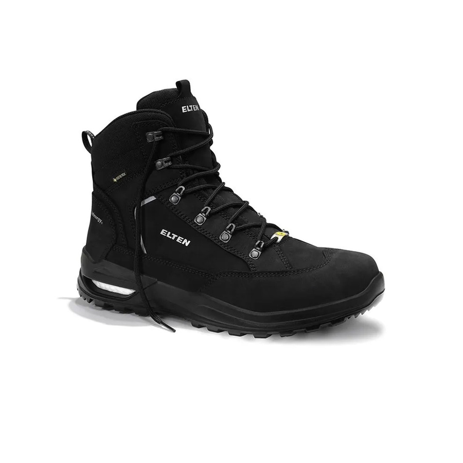 Elten Berufsstiefel Ronan XXF GTX in Schwarz aus Nubukleder, Größe 41, ESD O2 WR - Bild 2