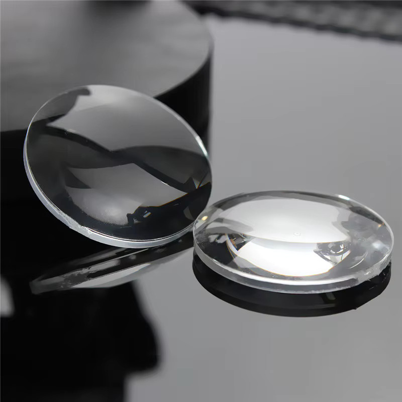 10 Paar ultraklare konvexe Glaslinsen für Google Cardboard DIY 3D VR-Brillen, transparent, Durchmesser: 25 mm, Höhe: 45 mm - Bild 4