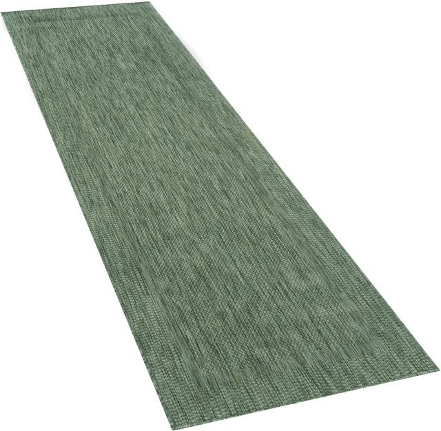 In- & Outdoor-Teppich Romana grün, Breite: 80 cm, Länge: 250 cm - Bild 1