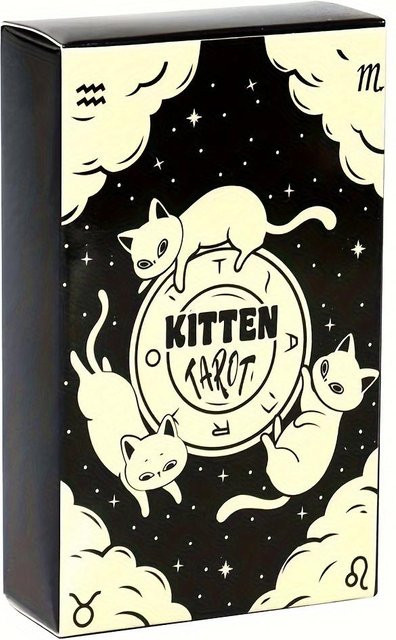 Adorable New Kittens Kittens Tarot, Kartenspiel, ab 14 Jahren - Bild 1