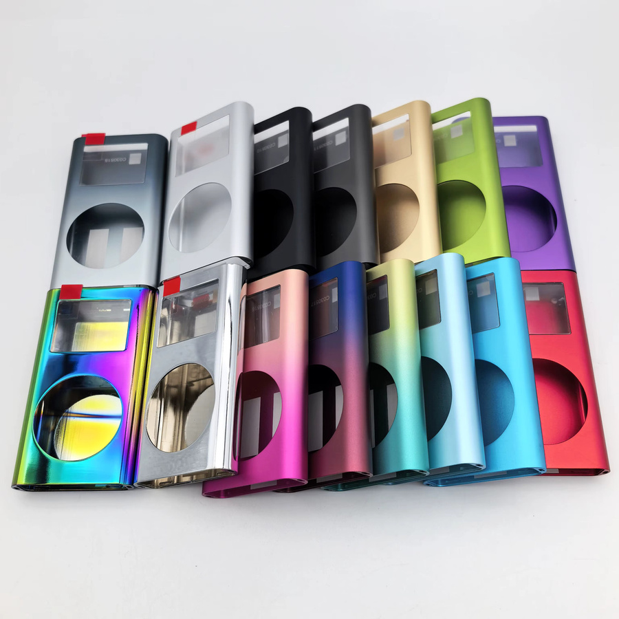 Apple iPod Mini Ersatzgehäuse aus Metall mit Linsenfenster für 1. und 2. Generation in Grau und Multicolour - Bild 4