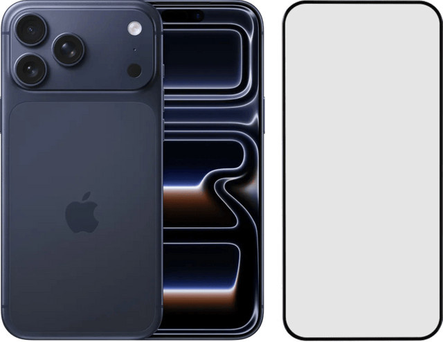 Apple iPhone 17 Pro Max Smartphone 512GB Blau inklusive BlueBuilt Panzerglas - Bild 1