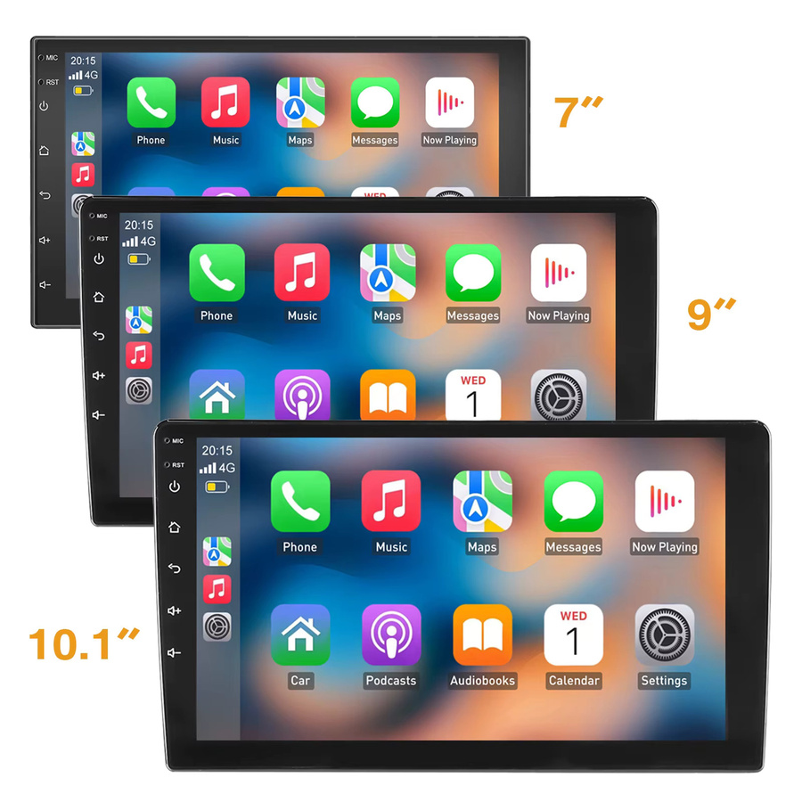 ESSGOO Android 14 Autoradio mit 9 Zoll IPS Touchscreen, Carplay, Android Auto, GPS, Bluetooth, WiFi und USB in Schwarz - Bild 6