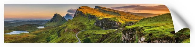 Myspotti Küchenrückwandfolie Scotland in Tile-Look, selbstklebend, Multicolor, B: 280 cm, H: 60 cm - Bild 1
