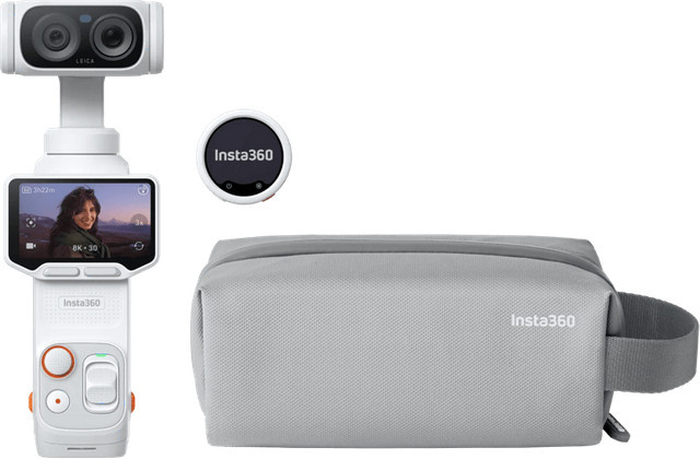Insta360 Luna Ultra Creator Bundle Action Camera in Weiß - Bild 1