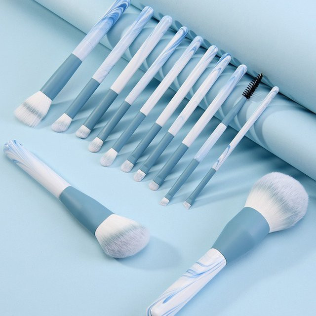 zephoco Make-up-Pinsel-Set, 12-teilig, Unisex - Bild 1
