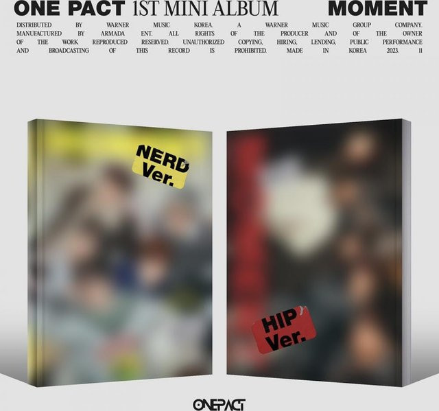 One Pact, Moment 1, Mini-Album, grey - Bild 1