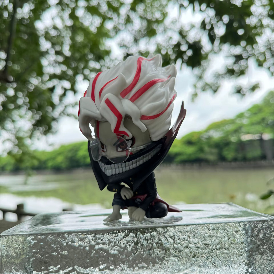 Bandai Anime Dandadan Takakura Ken Figur Q Version aus PVC in Multicolor - Bild 2