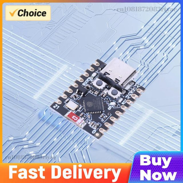 ATUOTIN ESP32 C3 SuperMini Entwicklungsboard mit WLAN und Bluetooth in Schwarz für Arduino und IoT-Projekte - Bild 1