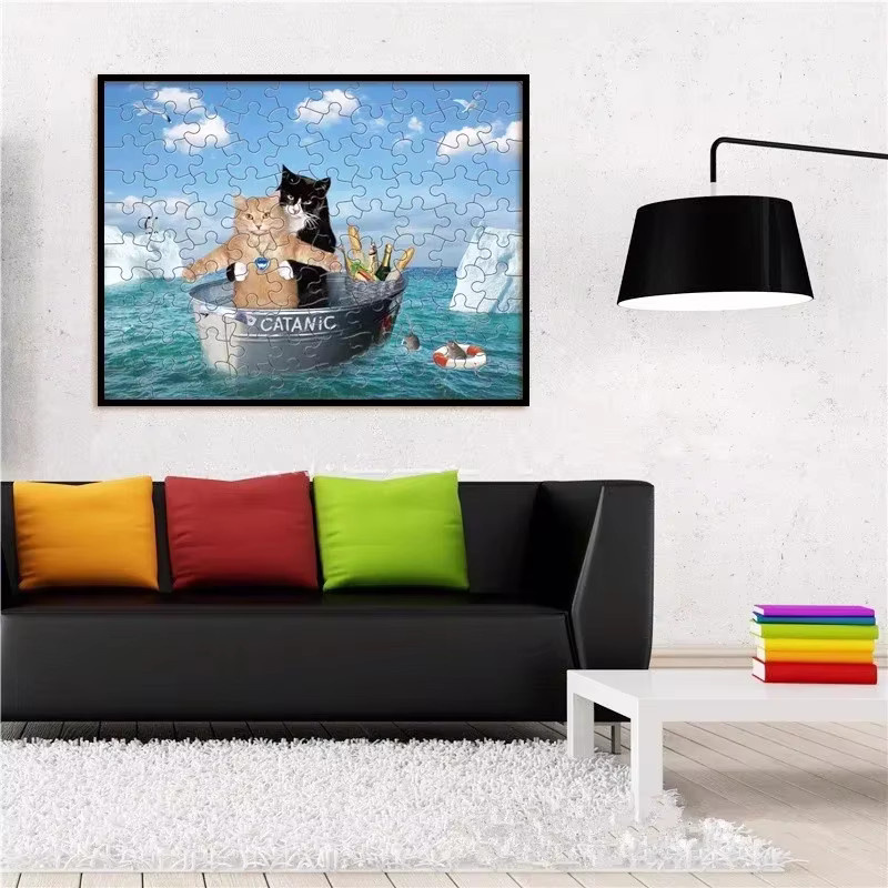 MaxRenard Tiere Puzzle, Pappe / Karton, Bunt / Mehrfarbig, ab 6 Jahre - Bild 4